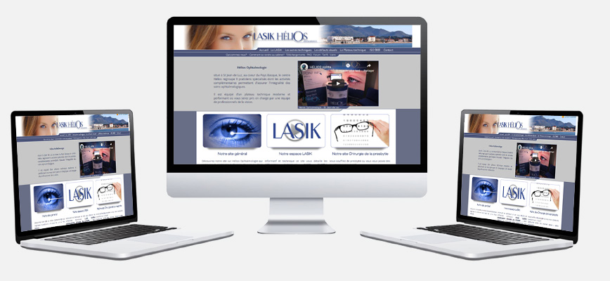 Site ralis par Original Webmaker - LASIK HELIOS